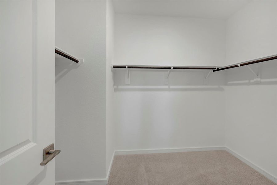 Primary walk-in closet