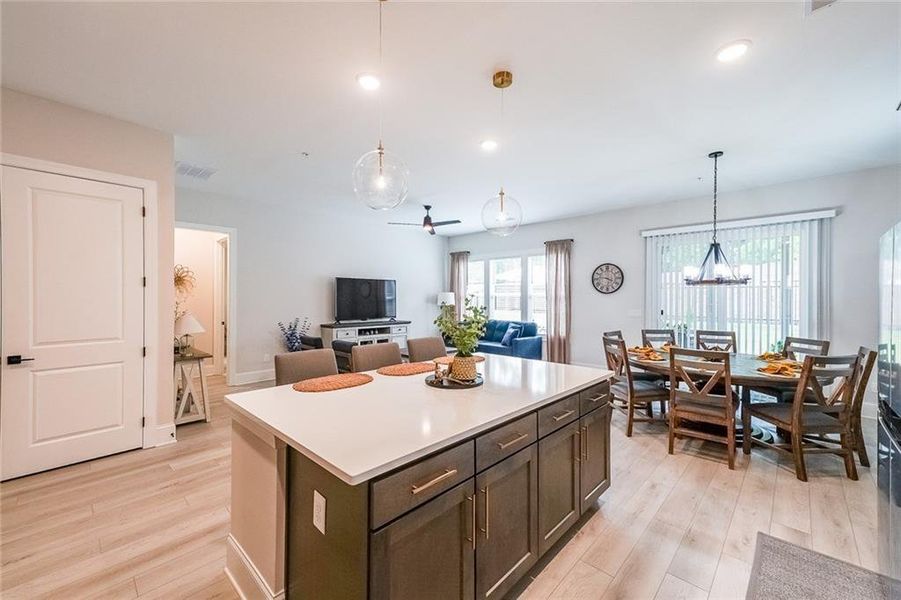 Furnished interior view inside a new home in The Reserve at Bells Ferry, Kennesaw (Image 30).