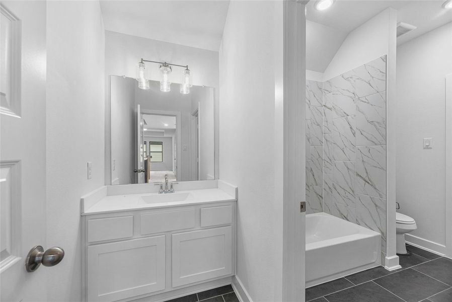 Furnished interior view inside a new home in Sunterra (Katy ISD), Katy (Image 8). Furnished interior view inside a new home in Sunterra (Katy ISD), Katy (Image 8).