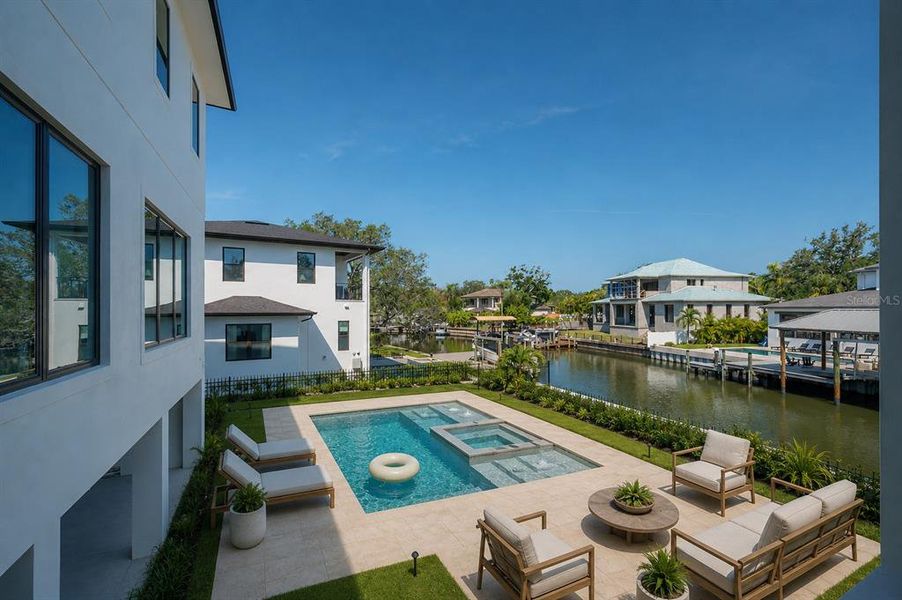 Exterior details and patio area of a home in , Tampa (Image 21). Exterior details and patio area of a home in , Tampa (Image 21).