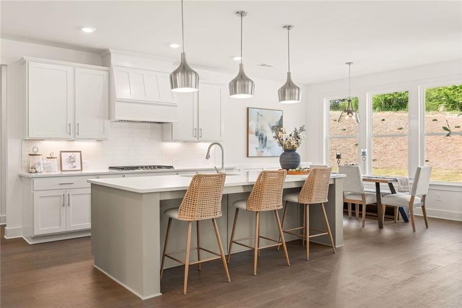 Furnished interior view inside a new home in , Gainesville (Image 18).