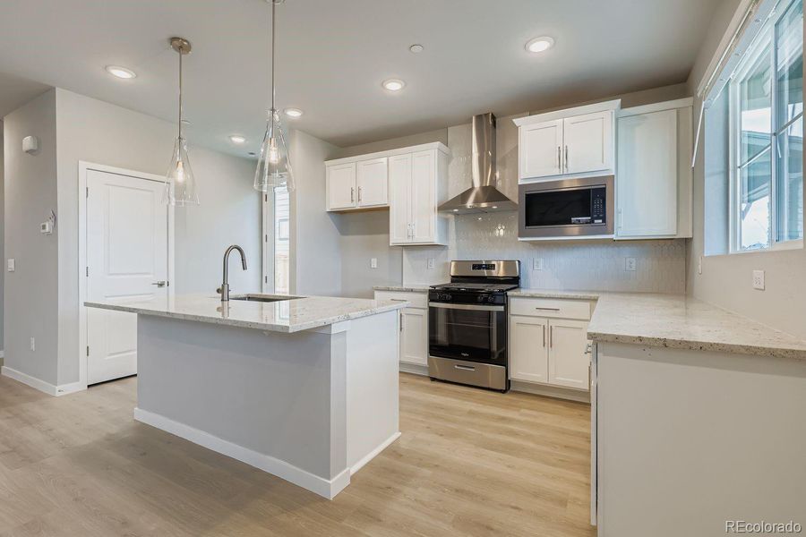 Furnished interior view inside a new home in Uplands, Westminster (Image 6).