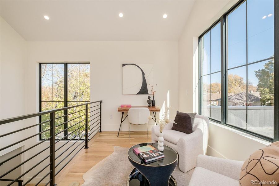 Furnished interior view inside a new home in , Denver (Image 31).