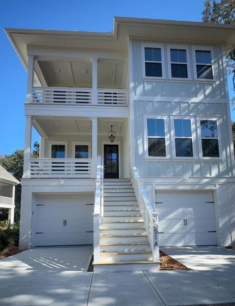 Front exterior of a new home in , Mount Pleasant, SC, highlighting curb appeal (Image 2).