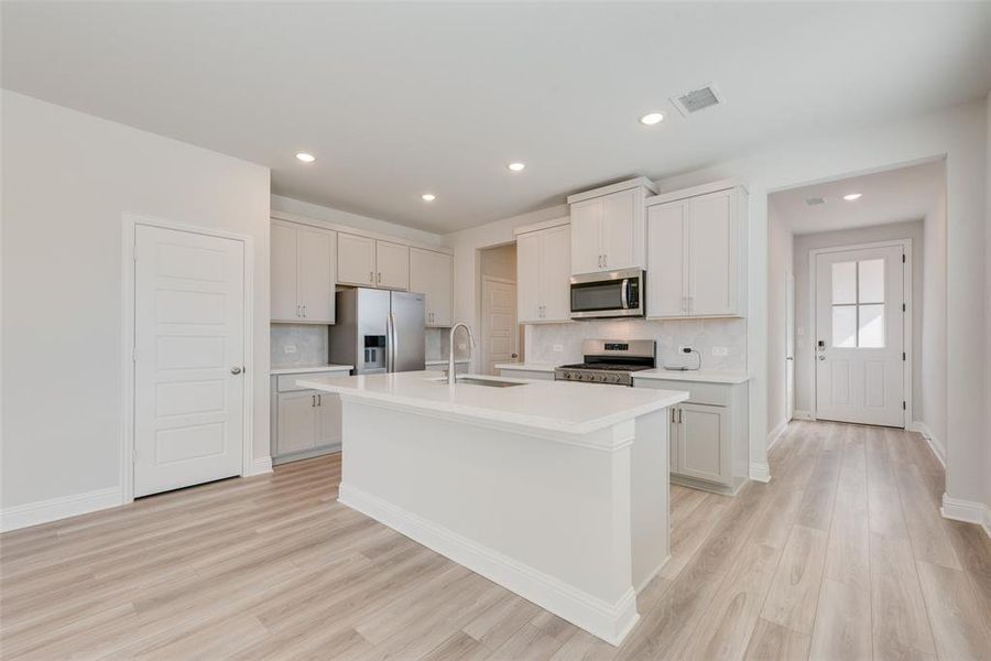 Furnished interior view inside a new home in Walden Pond, Forney (Image 3).