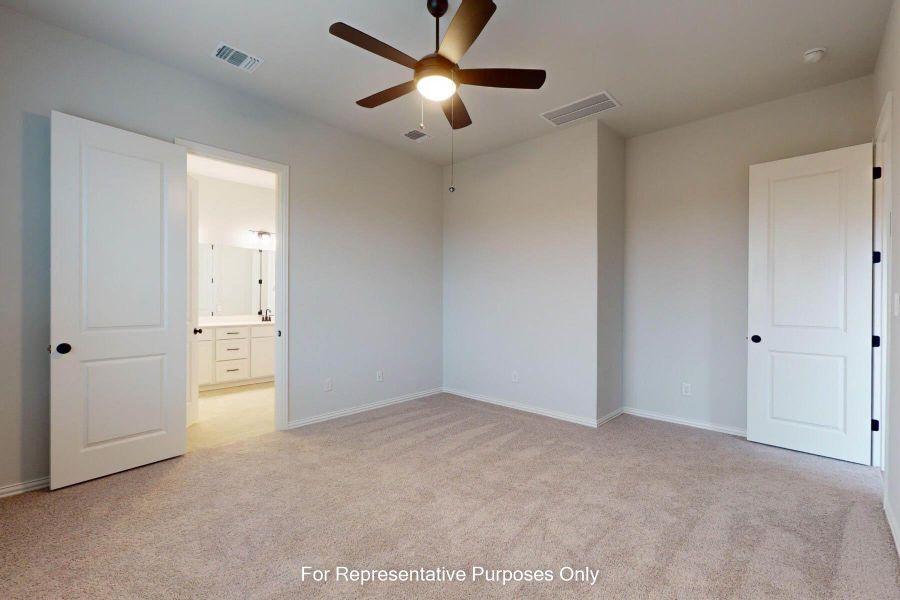 Spacious, unfurnished interior of a new home in Heritage, Dripping Springs (Image 17). Spacious, unfurnished interior of a new home in Heritage, Dripping Springs (Image 17).