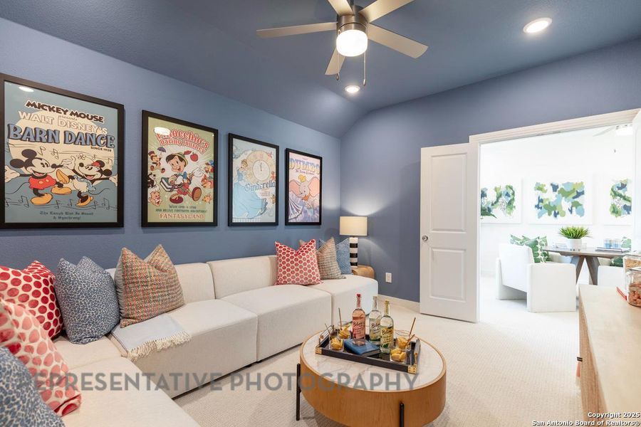 Furnished interior view inside a new home in Weston Oaks, San Antonio (Image 23). Furnished interior view inside a new home in Weston Oaks, San Antonio (Image 23).