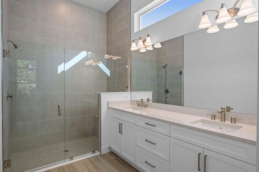 Furnished interior view inside a new home in , Port St. Lucie (Image 7).