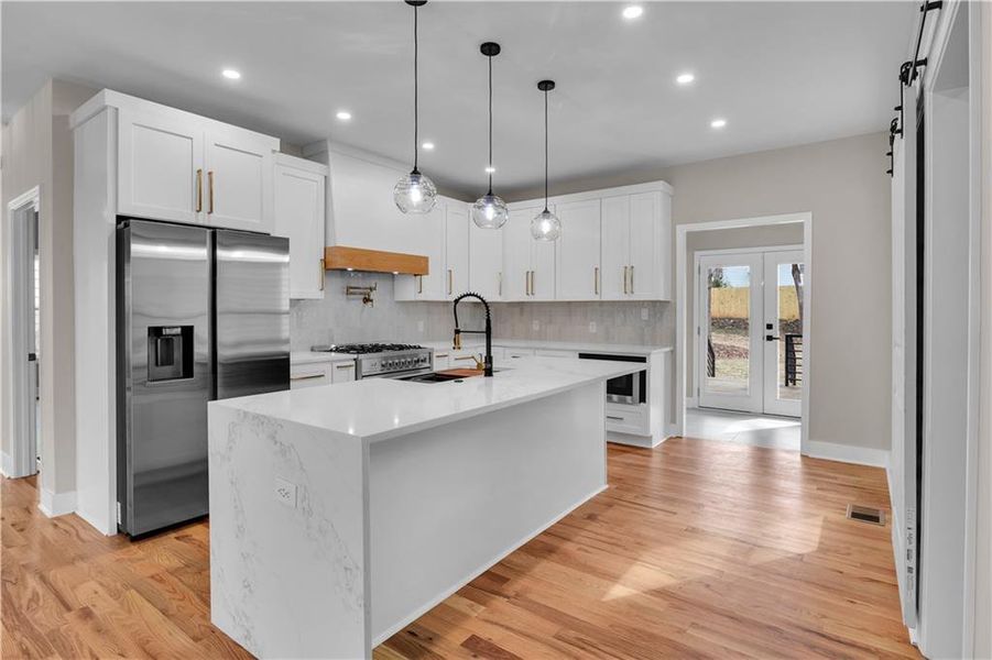 Furnished interior view inside a new home in , Atlanta (Image 7).