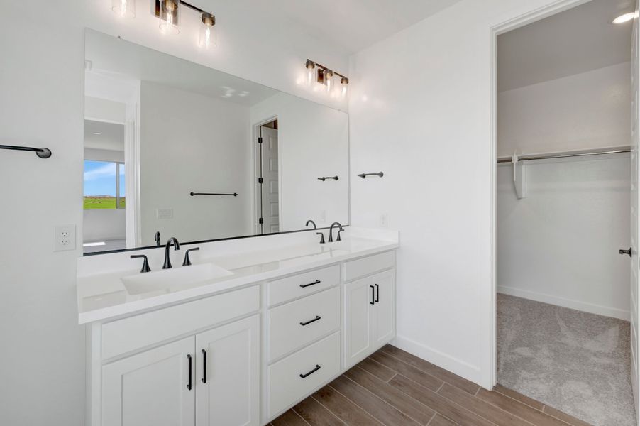 Furnished interior view inside a new home in Soleo, San Tan Valley (Image 11).