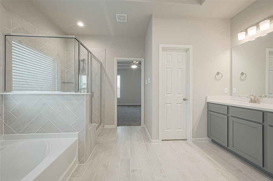 Furnished interior view inside a new home in , Dayton (Image 2).