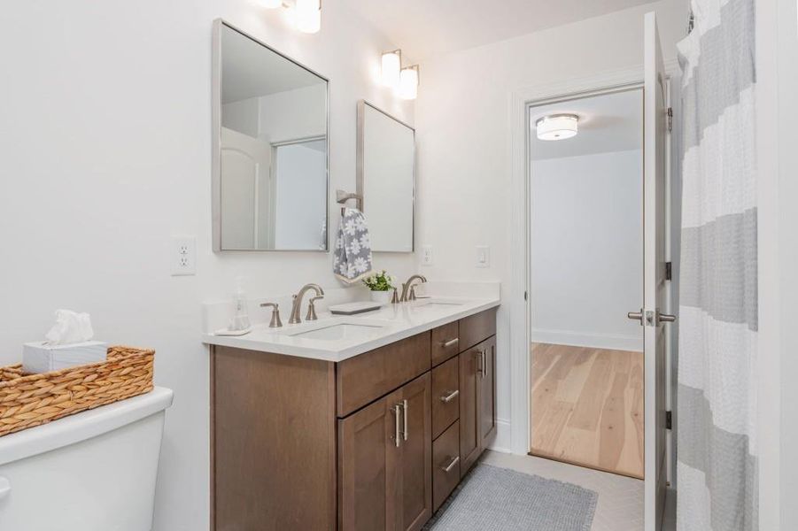 Furnished interior view inside a new home in Liberty Springs, Woodstock (Image 36).