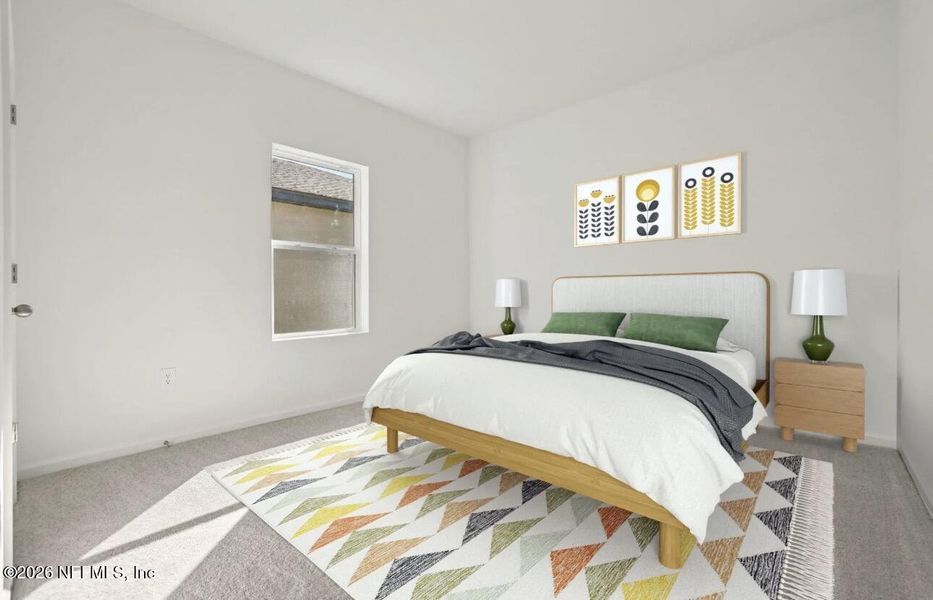 Furnished interior view inside a new home in , Jacksonville (Image 5).