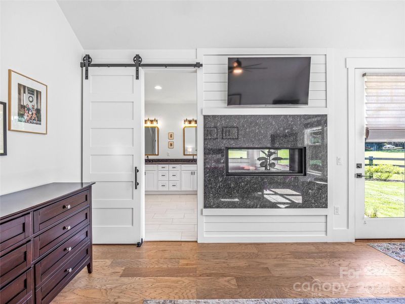 Furnished interior view inside a new home in , Mills River (Image 8).