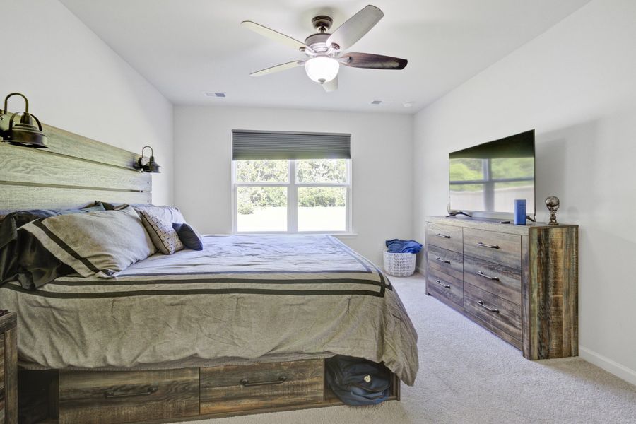 Furnished interior view inside a new home in Stone Ridge, Moncks Corner (Image 16). Furnished interior view inside a new home in Stone Ridge, Moncks Corner (Image 16).