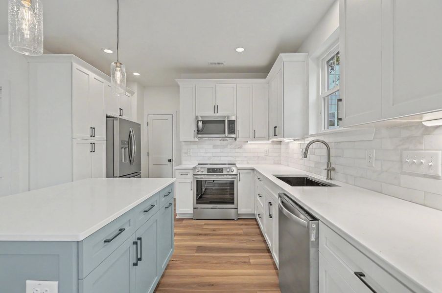 Furnished interior view inside a new home in , Charleston (Image 16). Furnished interior view inside a new home in , Charleston (Image 16).