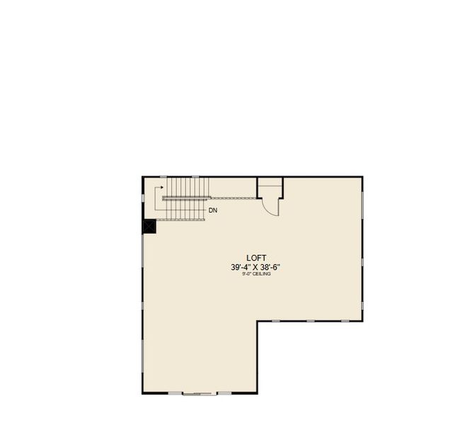 2D floor plan layout for the Residence Five by Capital West Homes in Atrium at Somerset, Gilbert, AZ (Image 4).