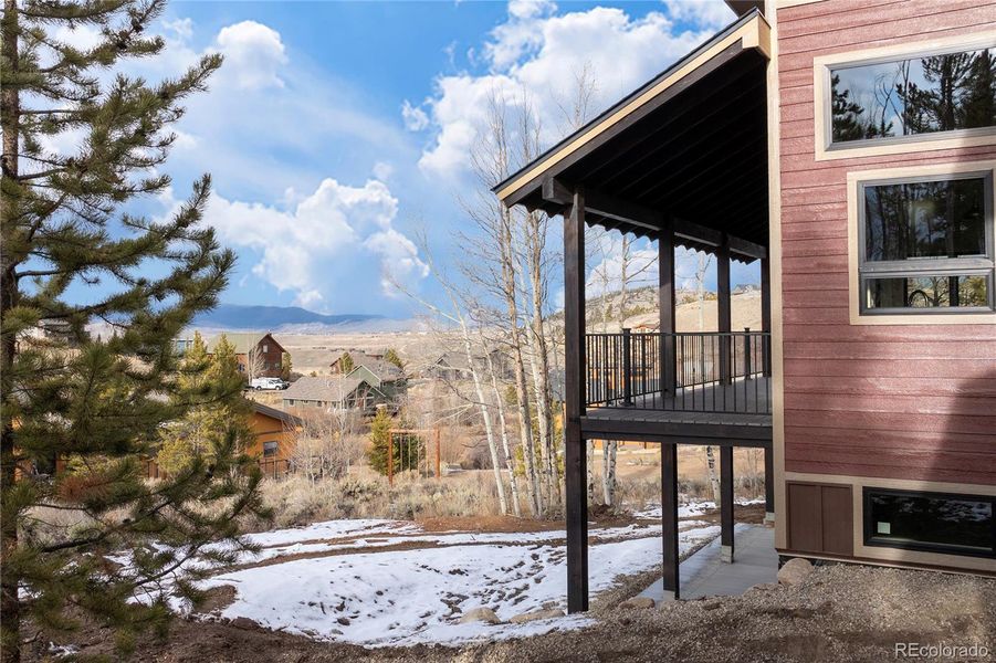 Exterior details and patio area of a home in , Granby (Image 2).