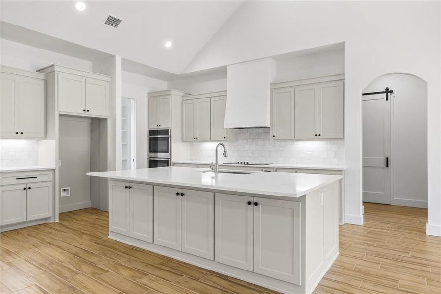 Furnished interior view inside a new home in , Peaster (Image 5).