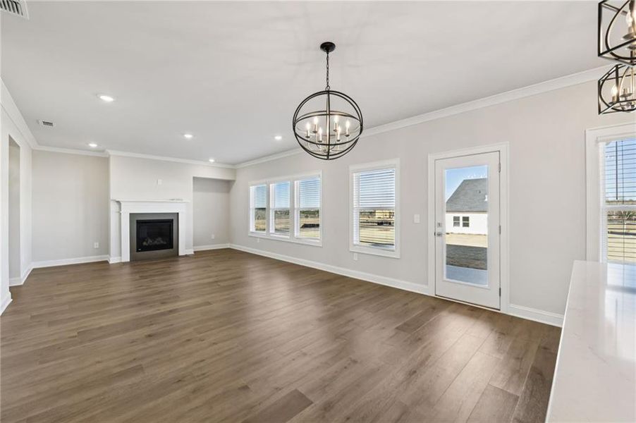 Spacious, unfurnished interior of a new home in River Pointe, Monroe (Image 50).