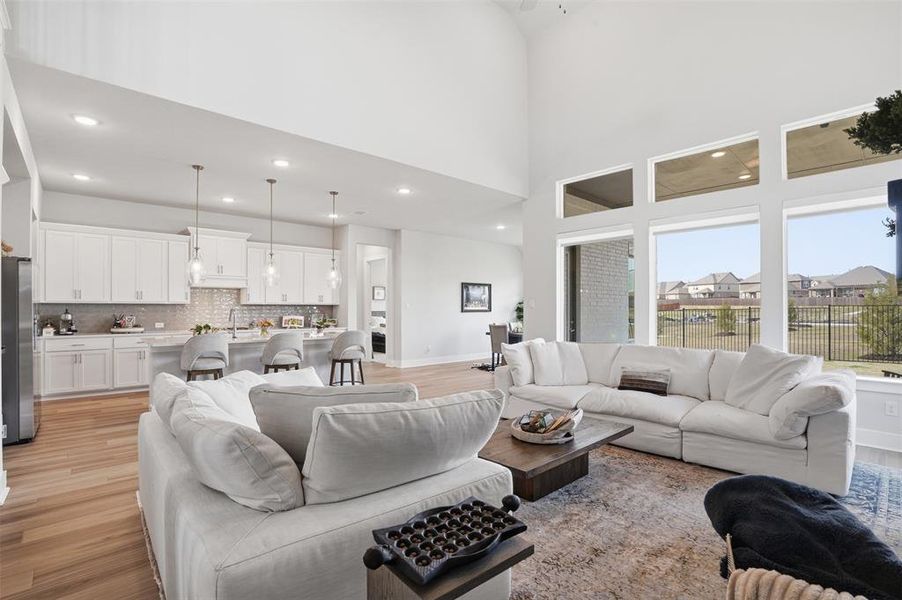 Furnished interior view inside a new home in Somerset Park, Rockwall (Image 31).