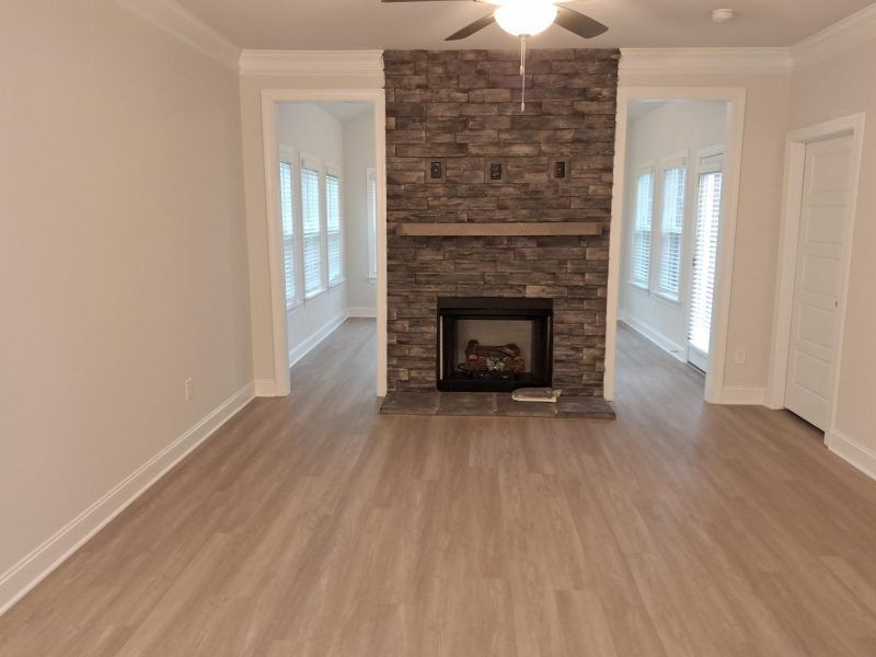Spacious, unfurnished interior of a new home in Weybridge, Burlington (Image 59). Spacious, unfurnished interior of a new home in Weybridge, Burlington (Image 59).