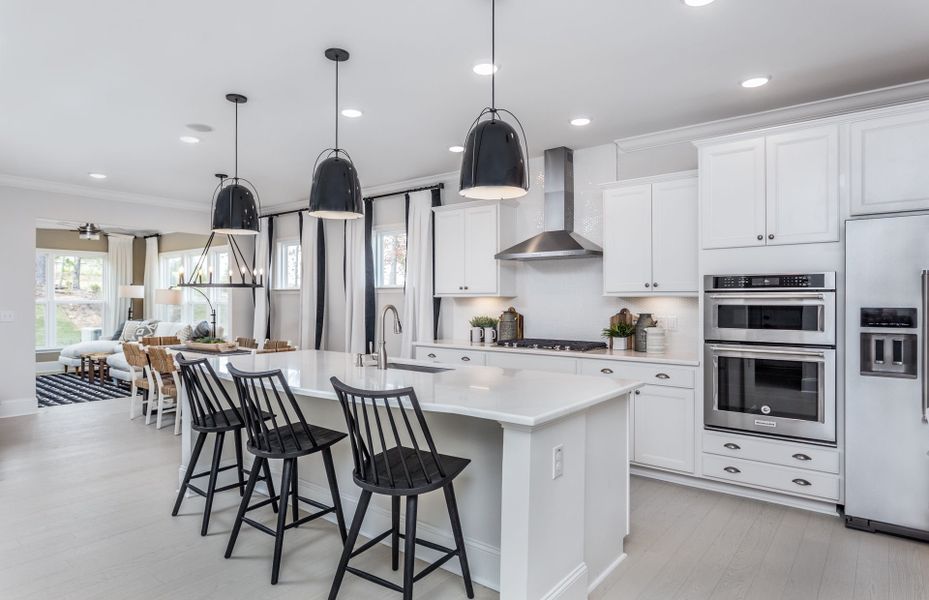Representative furnished interior of a home built from the Waterstone by Pulte Homes in Heartwood, Richmond Hill (Image 7).