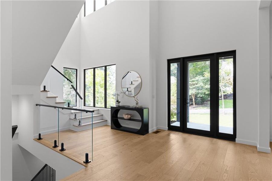 Furnished interior view inside a new home in , Atlanta (Image 40). Furnished interior view inside a new home in , Atlanta (Image 40).