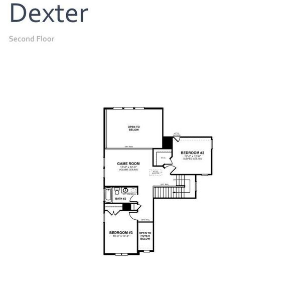 2D floor plan layout of this home in Cedar Brook, Leander, TX (Image 5). 2D floor plan layout of this home in Cedar Brook, Leander, TX (Image 5).