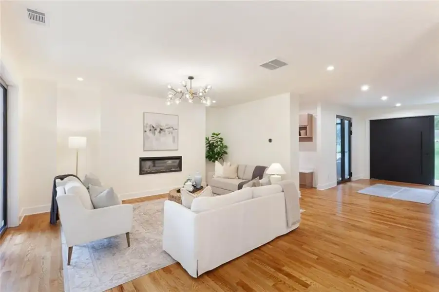 Furnished interior view inside a new home in , Marietta (Image 13).