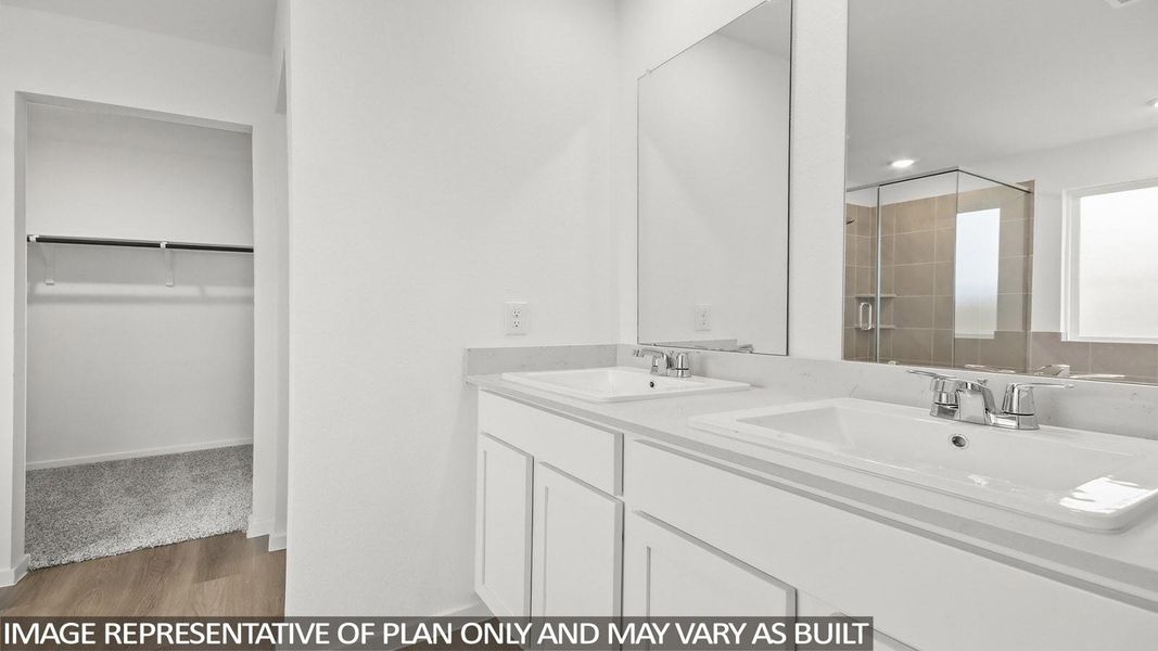 Furnished interior view inside a new home in Granger Pines, Conroe (Image 6).