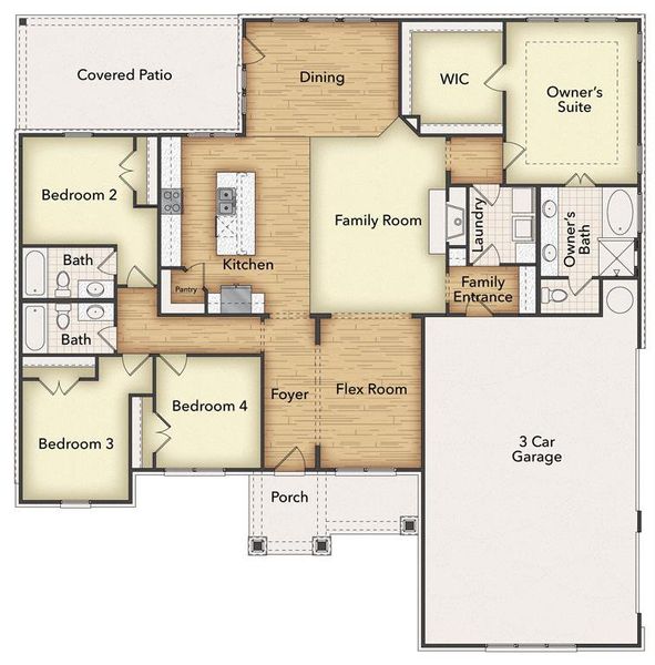 View of room layout View of room layout