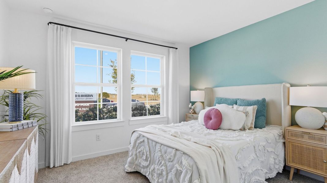 Furnished interior view inside a new home in Westland Ranch 50' Homesites, League City (Image 9). Furnished interior view inside a new home in Westland Ranch 50' Homesites, League City (Image 9).