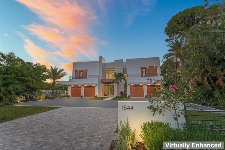 Front exterior of a new home in , Stuart, FL, highlighting curb appeal (Image 25). Front exterior of a new home in , Stuart, FL, highlighting curb appeal (Image 25).
