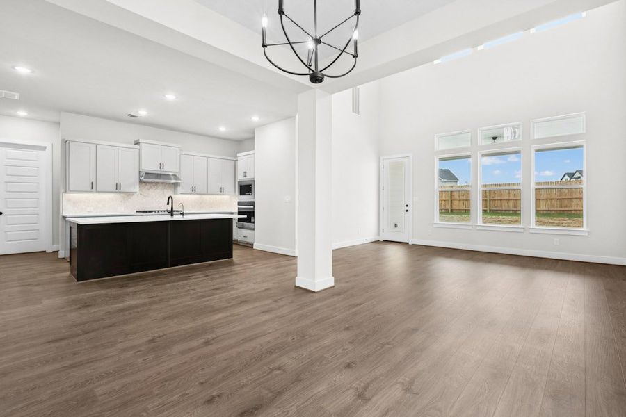 Spacious, unfurnished interior of a new home in Blackhawk, Pflugerville (Image 17).