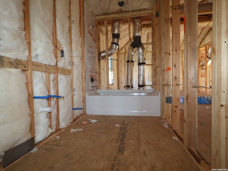 In-progress construction of a new home in Paloma Park, Converse, TX (Image 26).