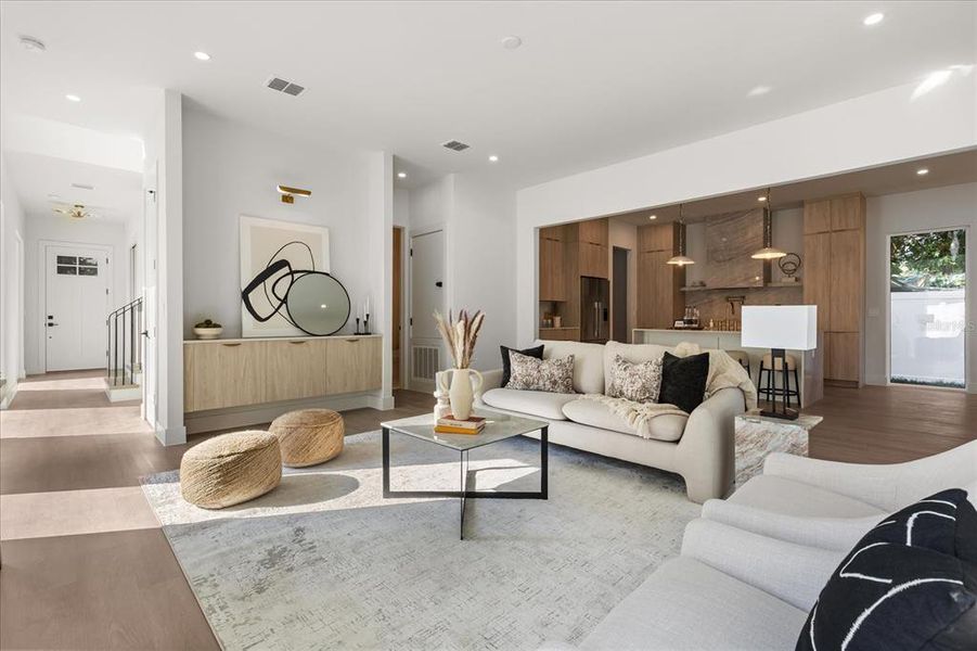 Furnished interior view inside a new home in , Orlando (Image 30). Furnished interior view inside a new home in , Orlando (Image 30).