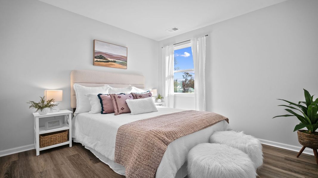 Furnished interior view inside a new home in The Retreat at East Argent, Ridgeland (Image 12).