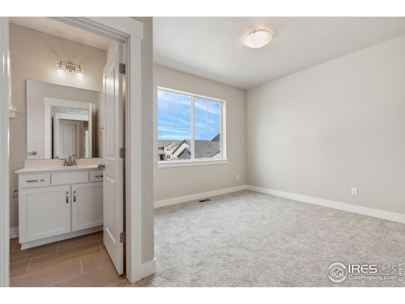 Second bedroom with bathroom