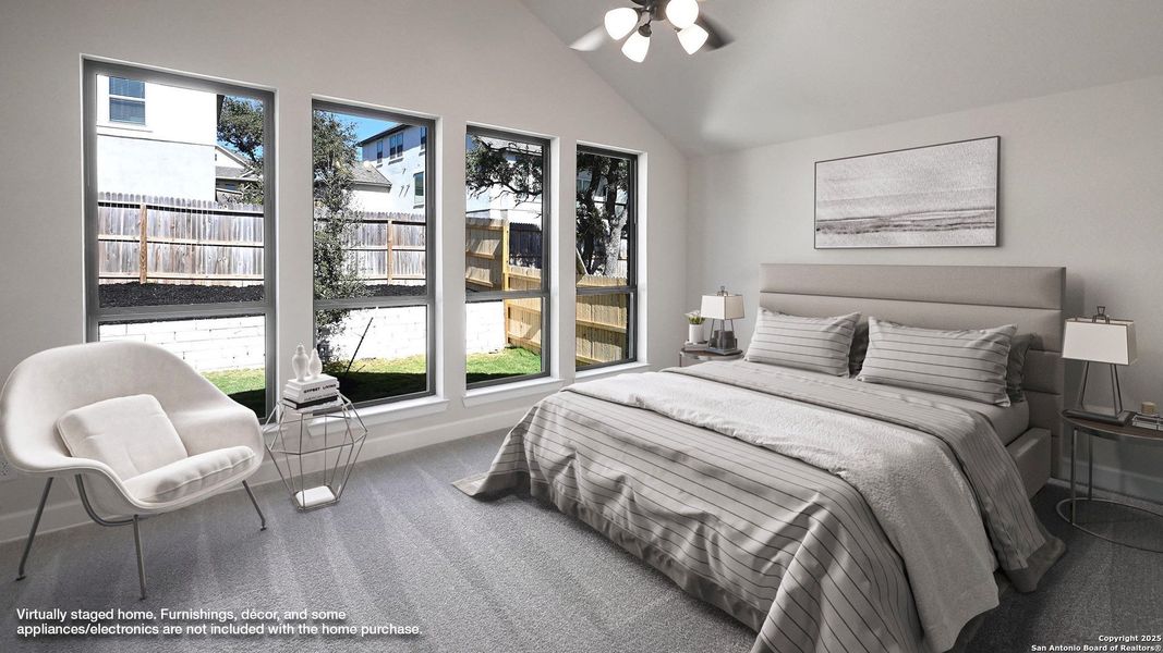 Furnished interior view inside a new home in Kinder Ranch 70', San Antonio (Image 16). Furnished interior view inside a new home in Kinder Ranch 70', San Antonio (Image 16).