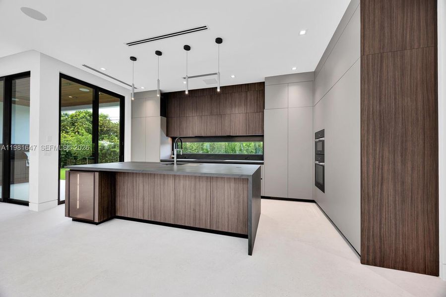 Furnished interior view inside a new home in , Miami (Image 13).