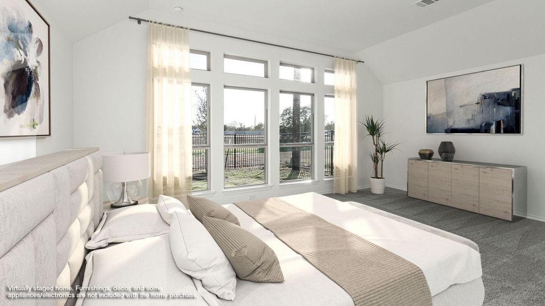 Representative furnished interior of a home built from the 2586W by Perry Homes in Ridgeline, McKinney (Image 5).