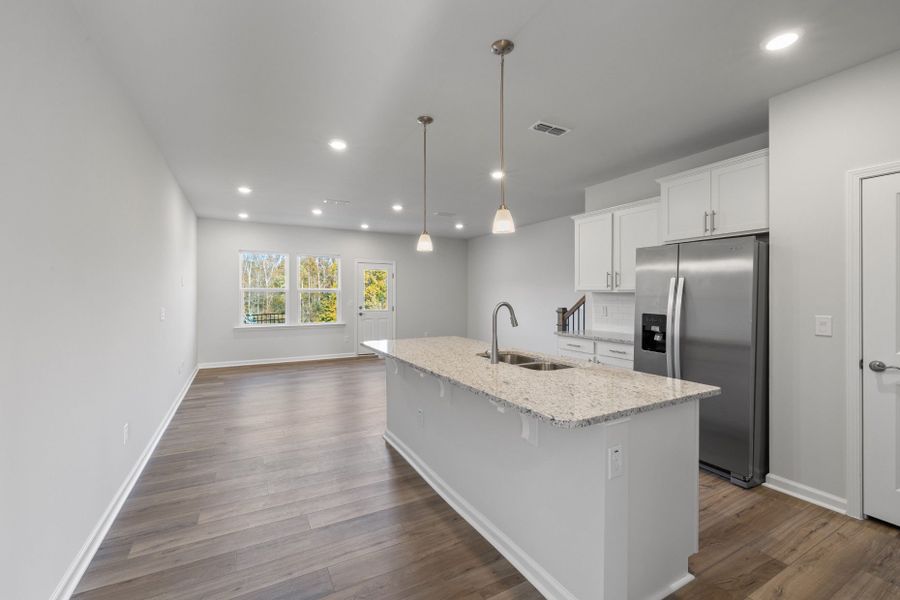 Furnished interior view inside a new home in McConnell Ridge, McLeansville (Image 6). Furnished interior view inside a new home in McConnell Ridge, McLeansville (Image 6).