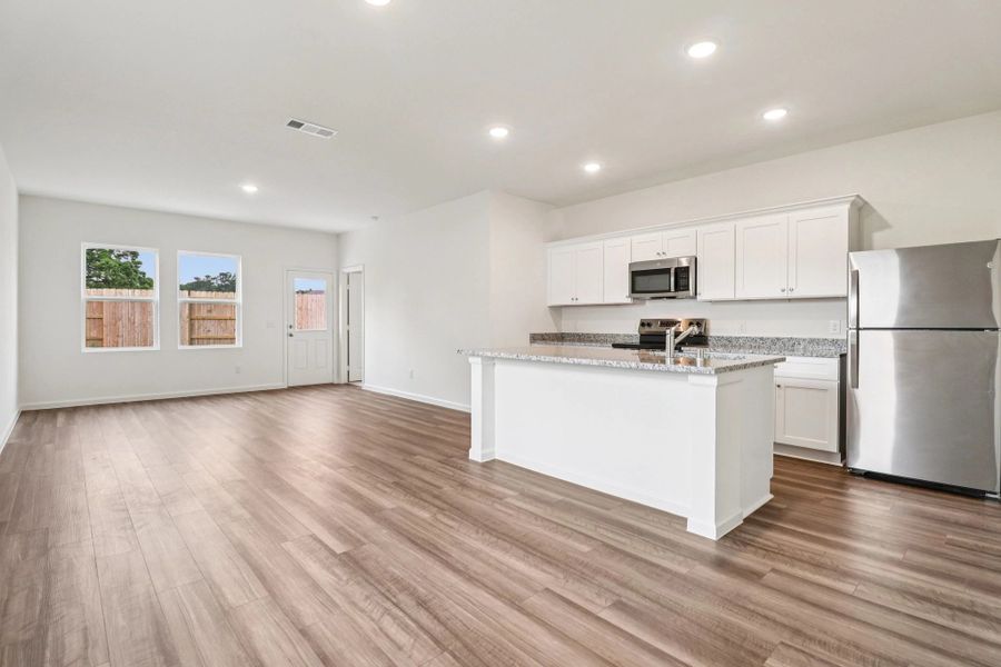 Representative furnished interior of a home built from the Athena by Starlight Homes in Eagles Landing, Elgin (Image 6).