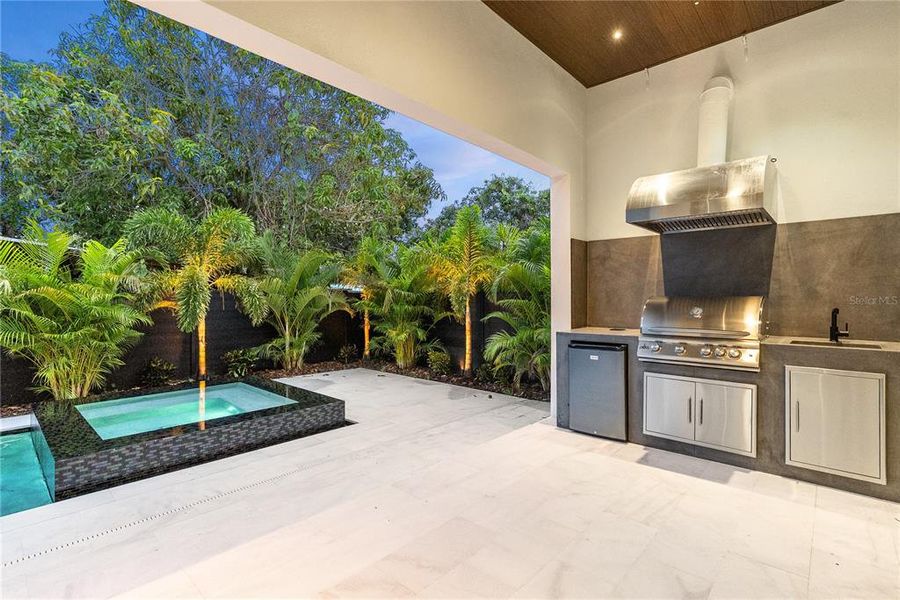 Furnished interior view inside a new home in , Tampa (Image 40).
