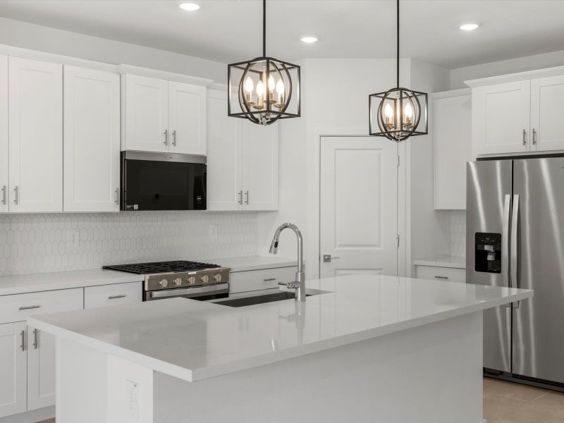 Furnished interior view inside a new home in Paloma Creek - Estate Series, Surprise (Image 3).