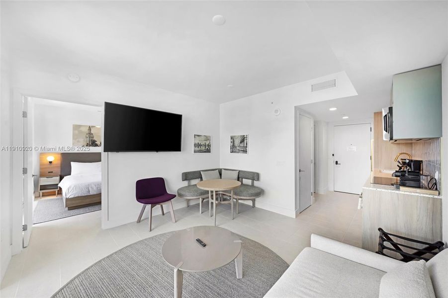 Furnished interior view inside a new home in Natiivo Miami, Miami (Image 26).