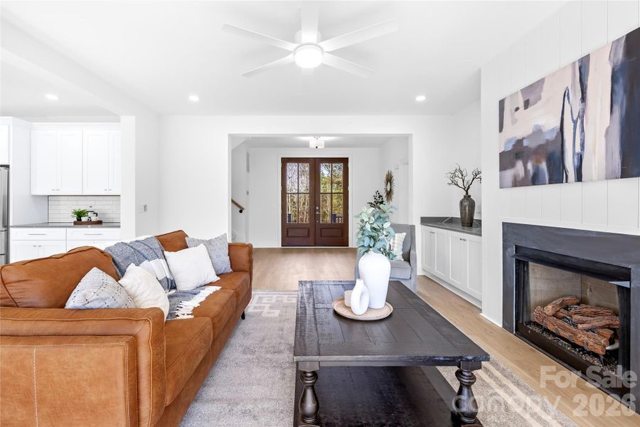 Furnished interior view inside a new home in , Statesville (Image 11). Furnished interior view inside a new home in , Statesville (Image 11).