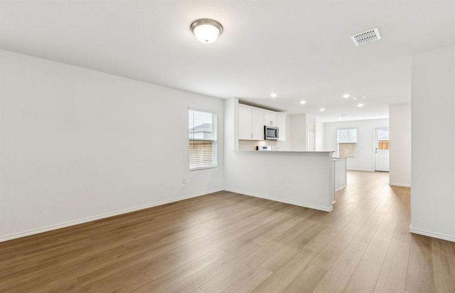 Spacious gathering room