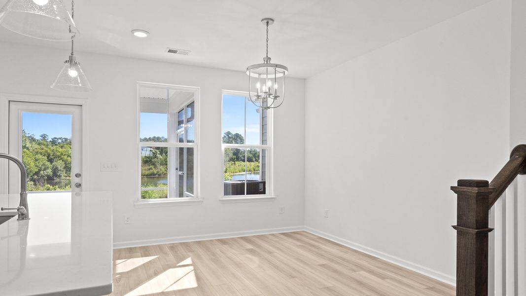 Representative furnished interior of a home built from the Egret by DRB Homes in Townes at Carolina Forest, Myrtle Beach (Image 6).